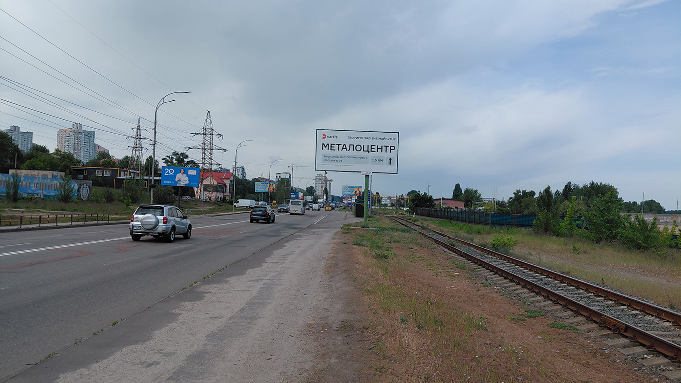 Billboard BCL 14, side A, Vyshhorod Billboard BCL 14, side A, Vyshhorod