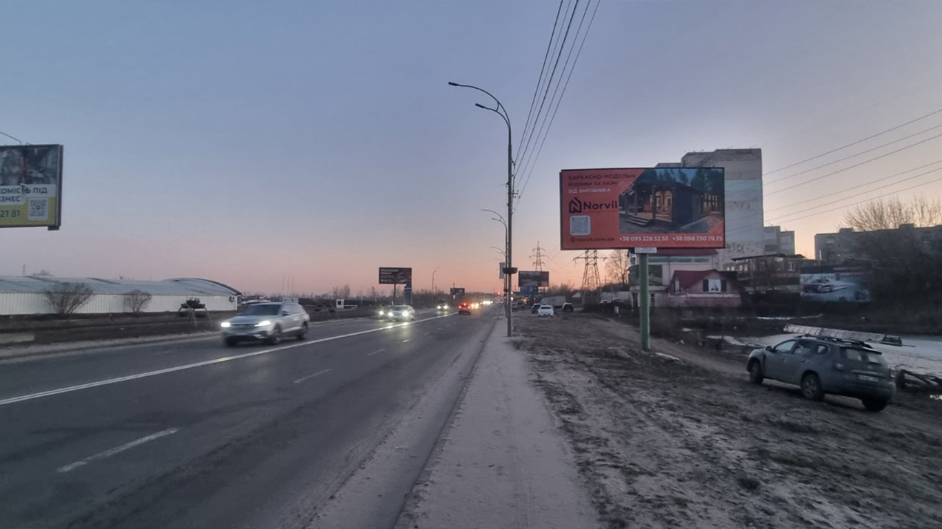 Billboard BCL 47, side A, Vyshhorod Billboard BCL 47, side A, Vyshhorod