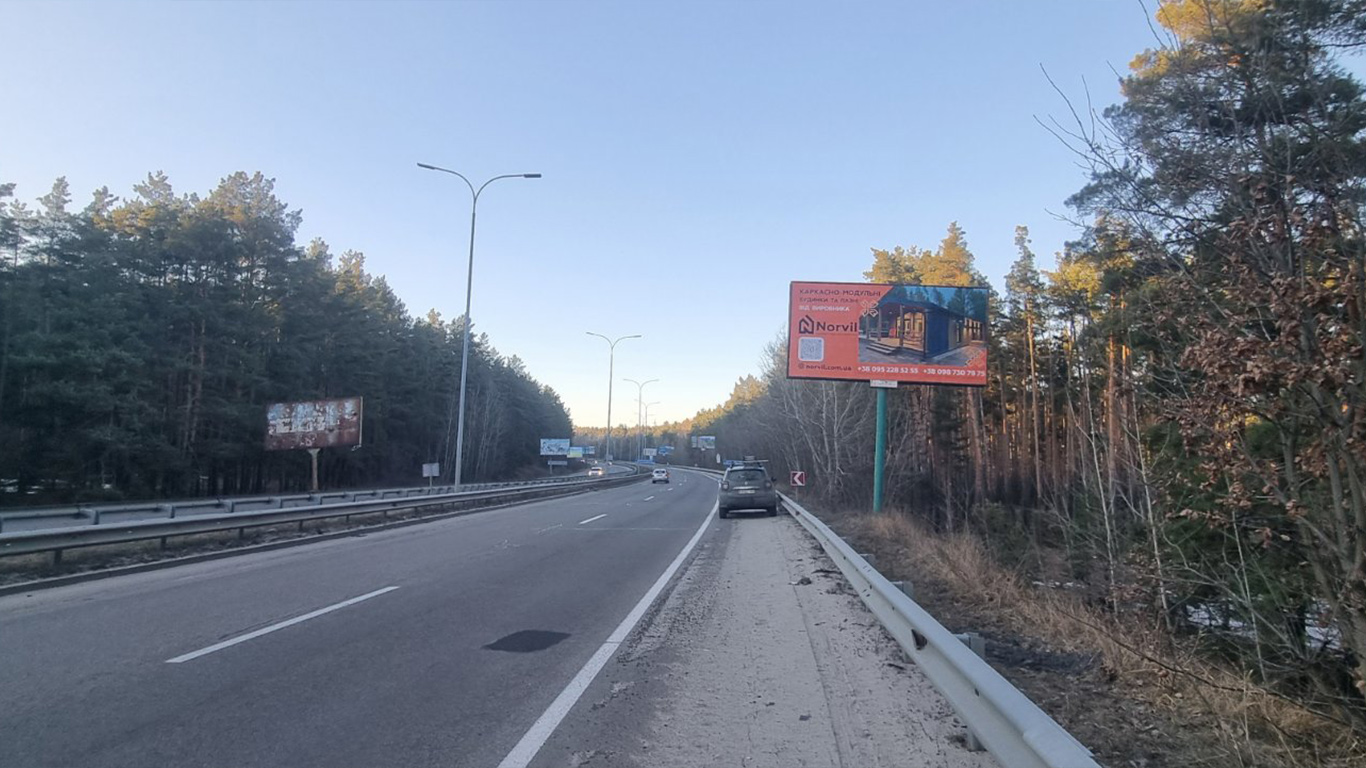 Billboard BCL 57, side A, Vyshhorod Billboard BCL 57, side A, Vyshhorod