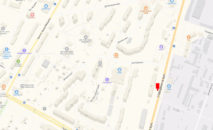 location scheme of citylight BCL 03, Vyshhorod
