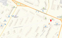 location scheme of citylight BCL 09, Vyshhorod